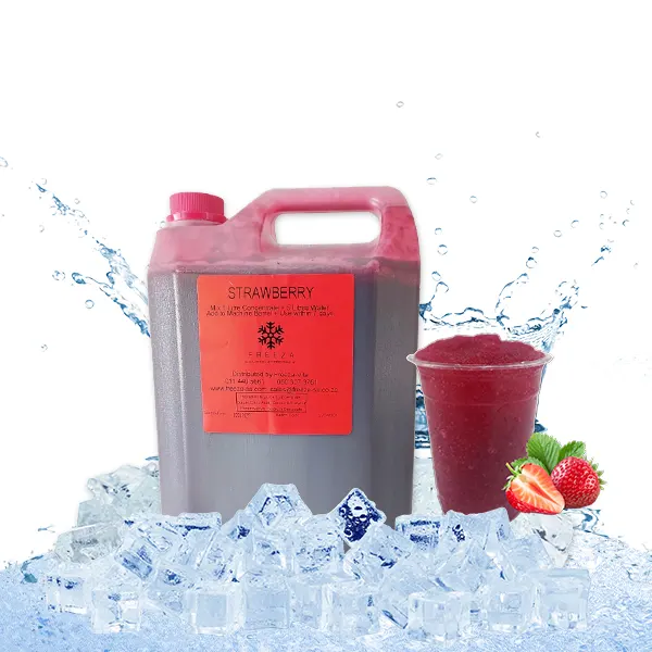 Strawberry Fruit Pulp Slush - Image 2