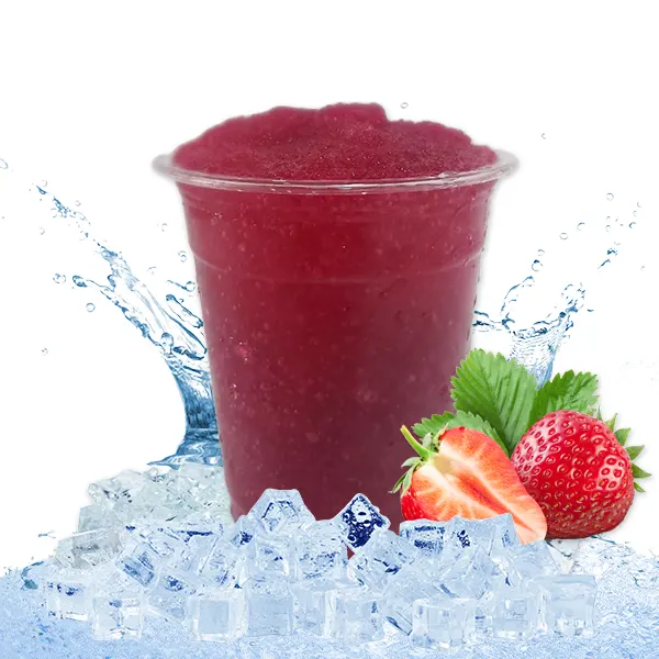 Strawberry Fruit Pulp Slush