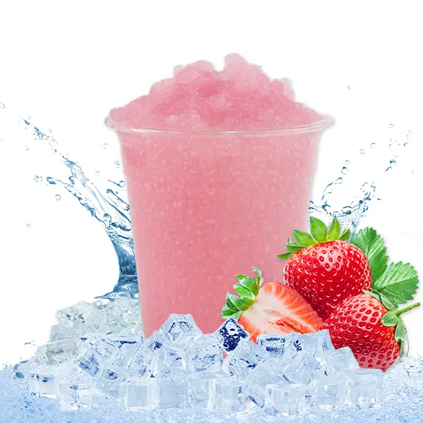 Strawberry Syrup Slush